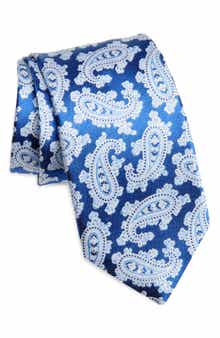 David Donahue Paisley Silk Tie