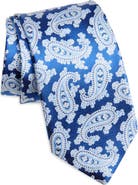 David Donahue Paisley Silk Tie