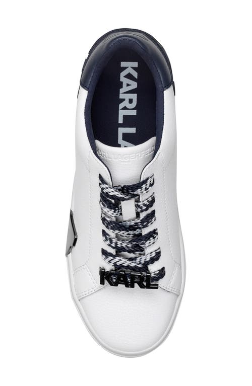 Karl Lagerfeld Paris Melora Sneaker In Animal Print