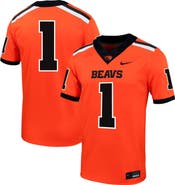 Nike Men's Nike #1 Orange Oregon State Beavers Untouchable Football Jersey
