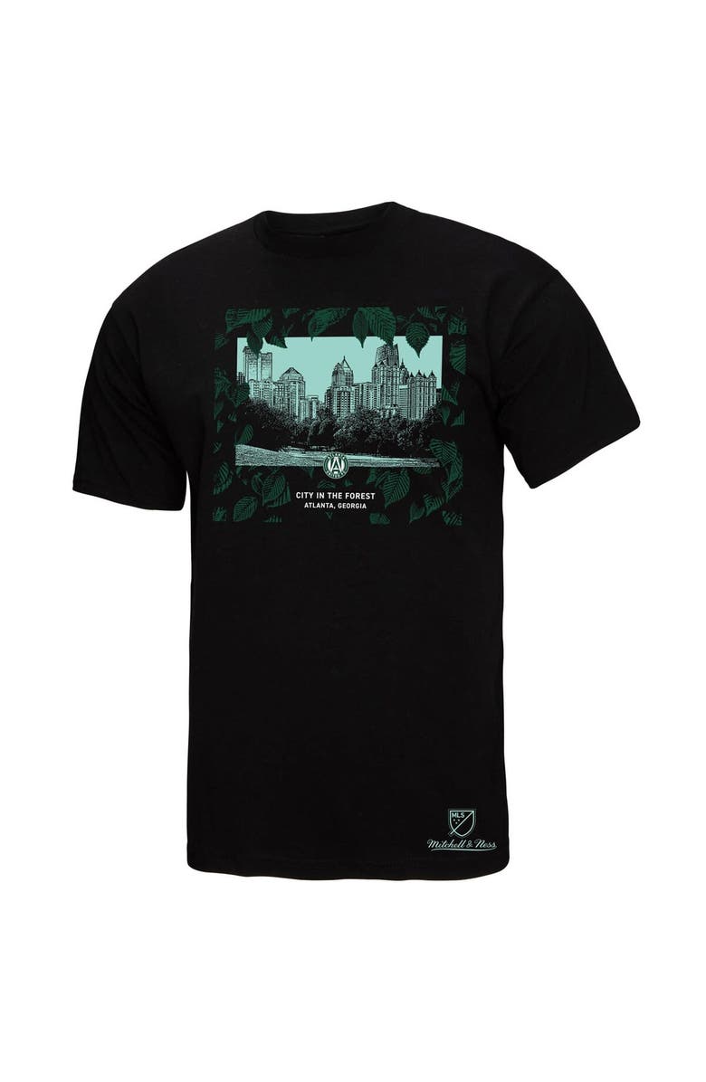 Mitchell & Ness Men's Mitchell & Ness Black Atlanta United FC Canopy T-Shirt, Alternate, color, 