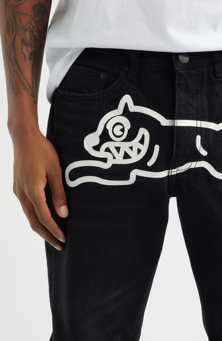 ICECREAM Bassett Straight Leg Jeans, Alternate, color, Sundae Black