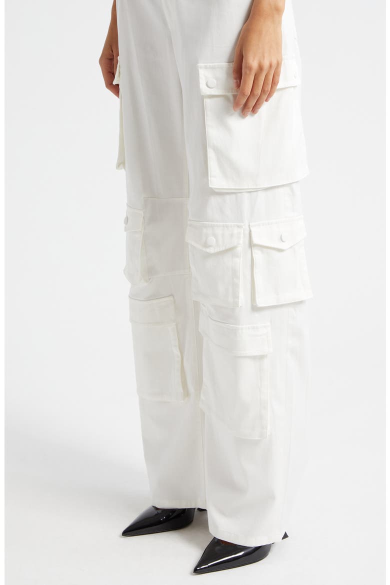 Olympia Mr. Baggy Cargo Pants, Alternate, color, OFF WHITE