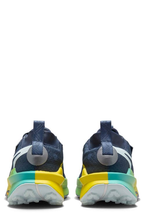 Nike Men's Zegama 2 Trail Running Shoes In Thunder Blue/opti Yellow
