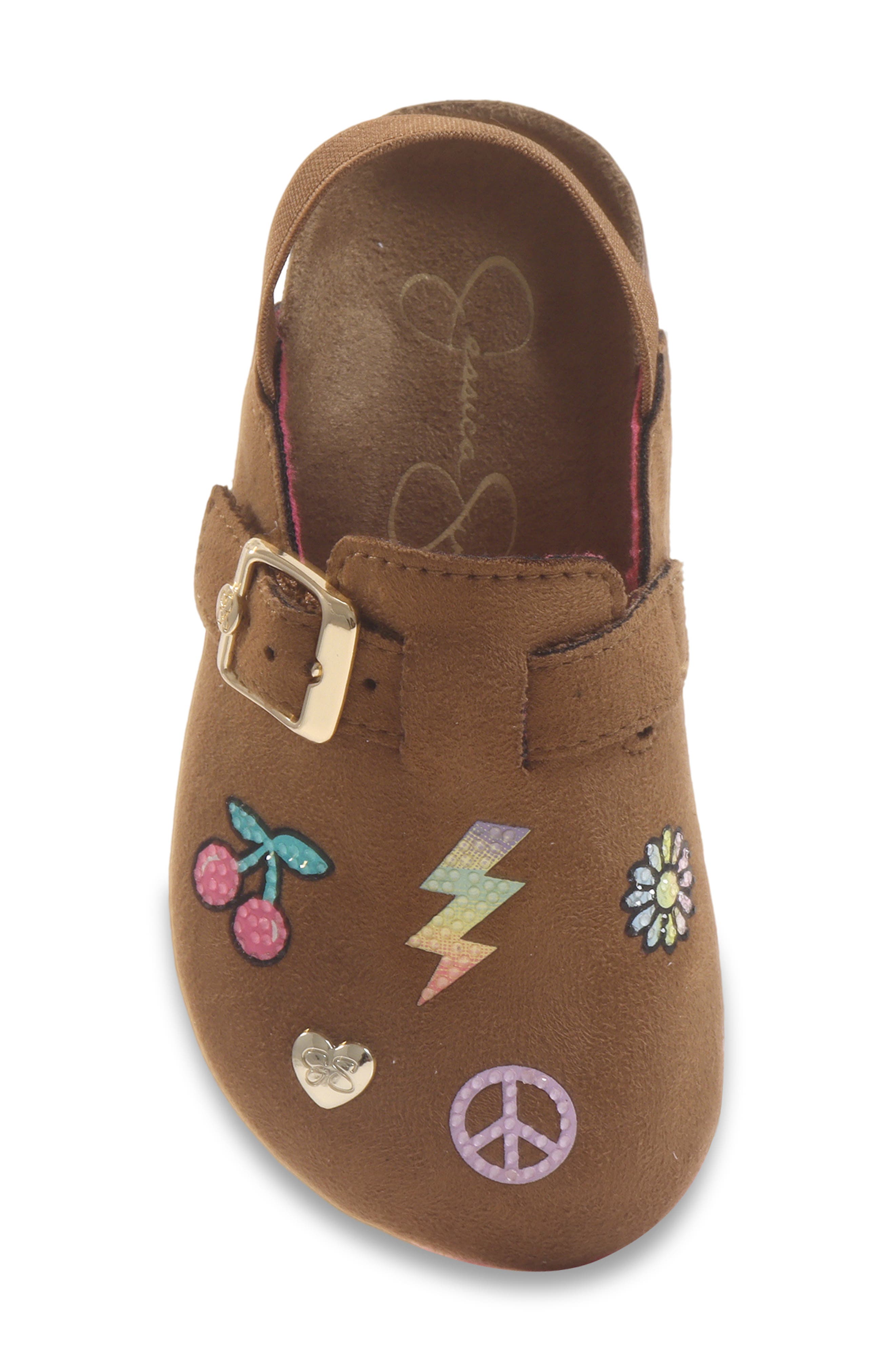 Kids' Tamy Lindz Sandal, Alternate, color, COGNAC