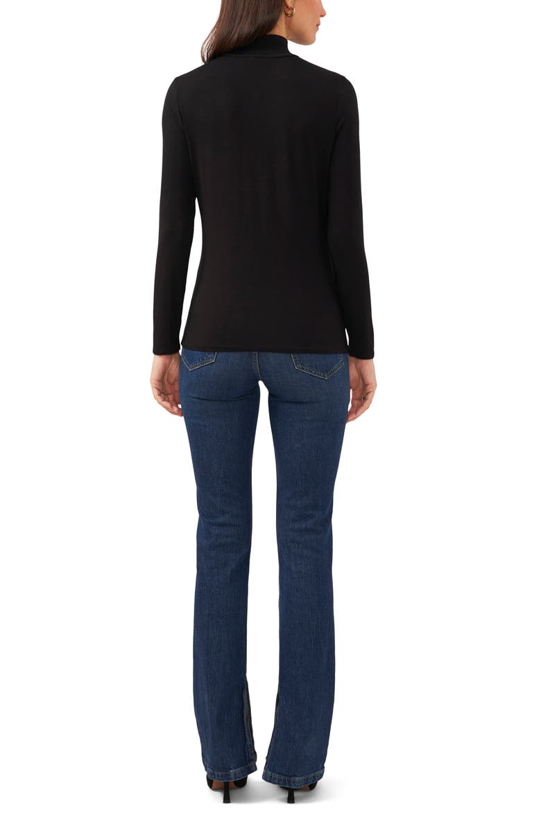Vince Camuto Mock Neck Blouse, Alternate, color, 