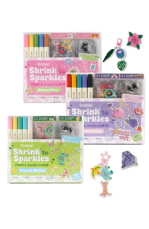Shrink to Sparkles DIY Shrinky Dinks Craft Kit
