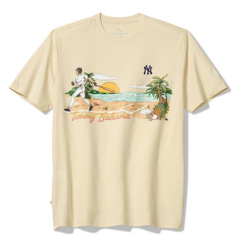 Cream New York Yankees Sunset Slugger T-Shirt