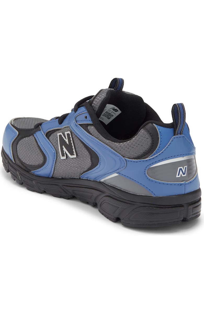 New Balance 408 Running Shoe, Alternate, color, Castlerock/ Black