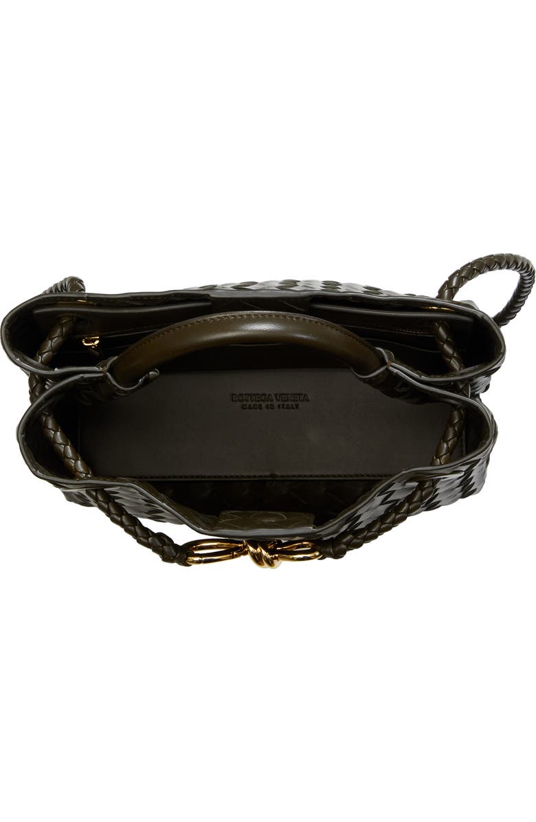 Bottega Veneta Small Andiamo Intrecciato Shoulder Bag, Alternate, color, 2272 Fondant-M Brass-Fond