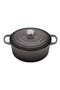 Signature 5 1/2 Quart Round Enamel Cast Iron French/Dutch Oven