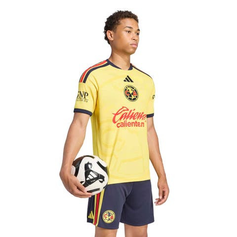 Men's adidas Yellow Club America 2026/27 Home Replica Jersey