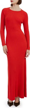 Bardot Amaro Long Sleeve Knit Dress
