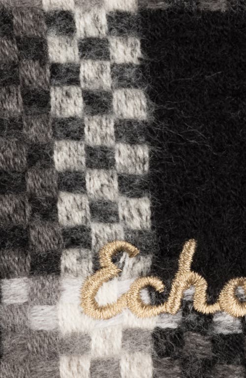 Echo Vintage Plaid Side Fringe In Multi