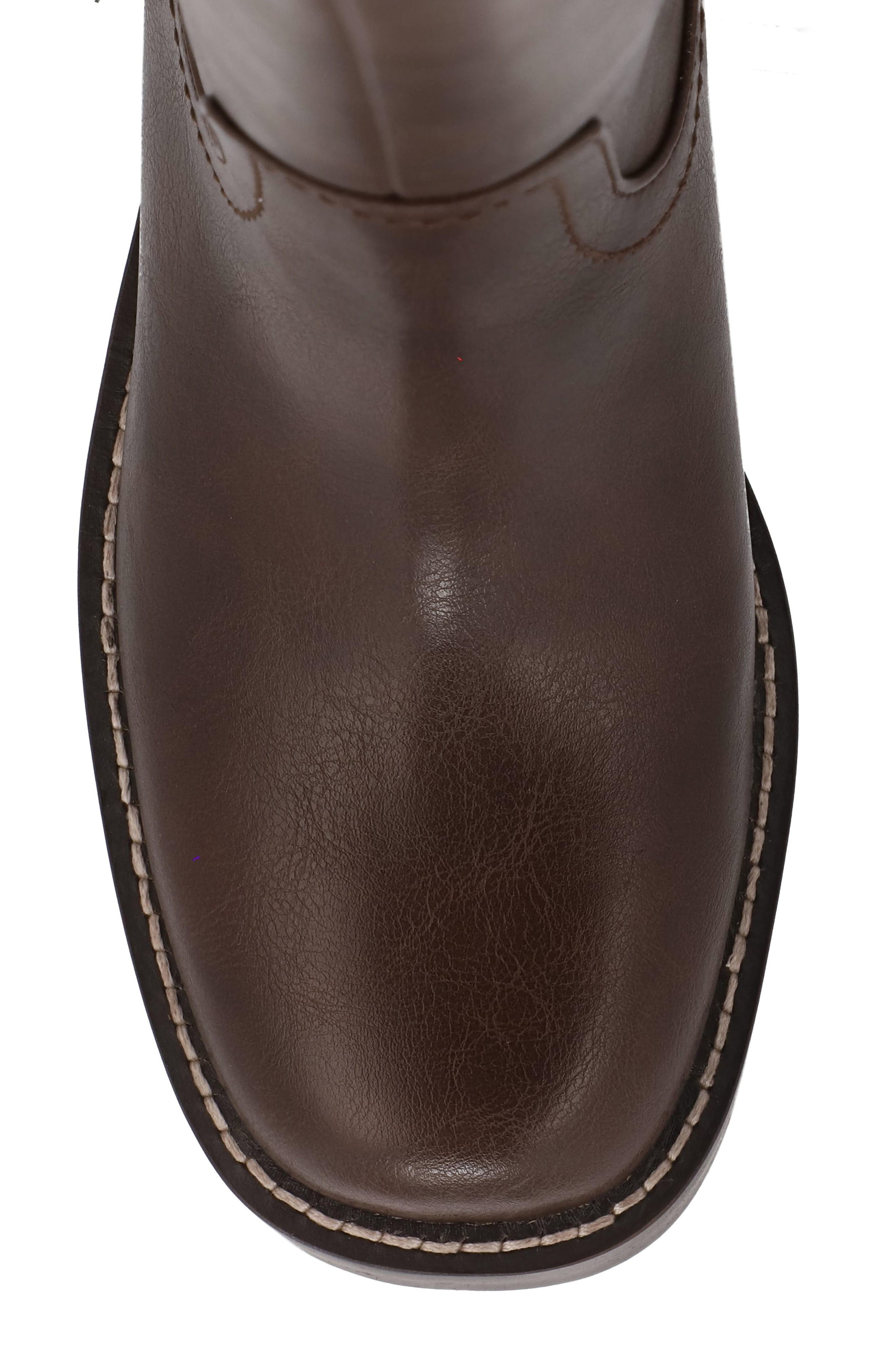 Elias Knee High Boot, Alternate, color, DARK BROWN