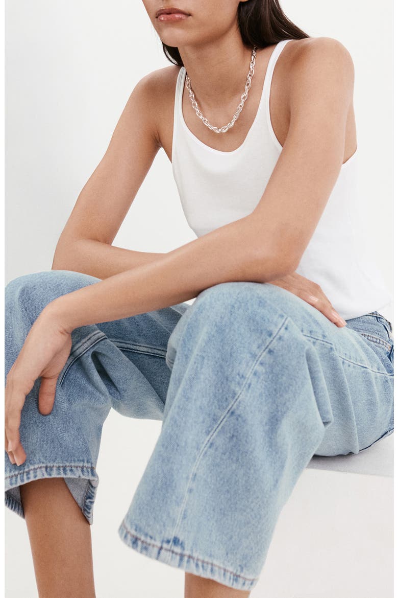 Bimba Barrel Jeans, Alternate, color, MEDIUM BLUE