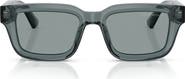 Emporio Armani 51mm Rectangle Sunglasses