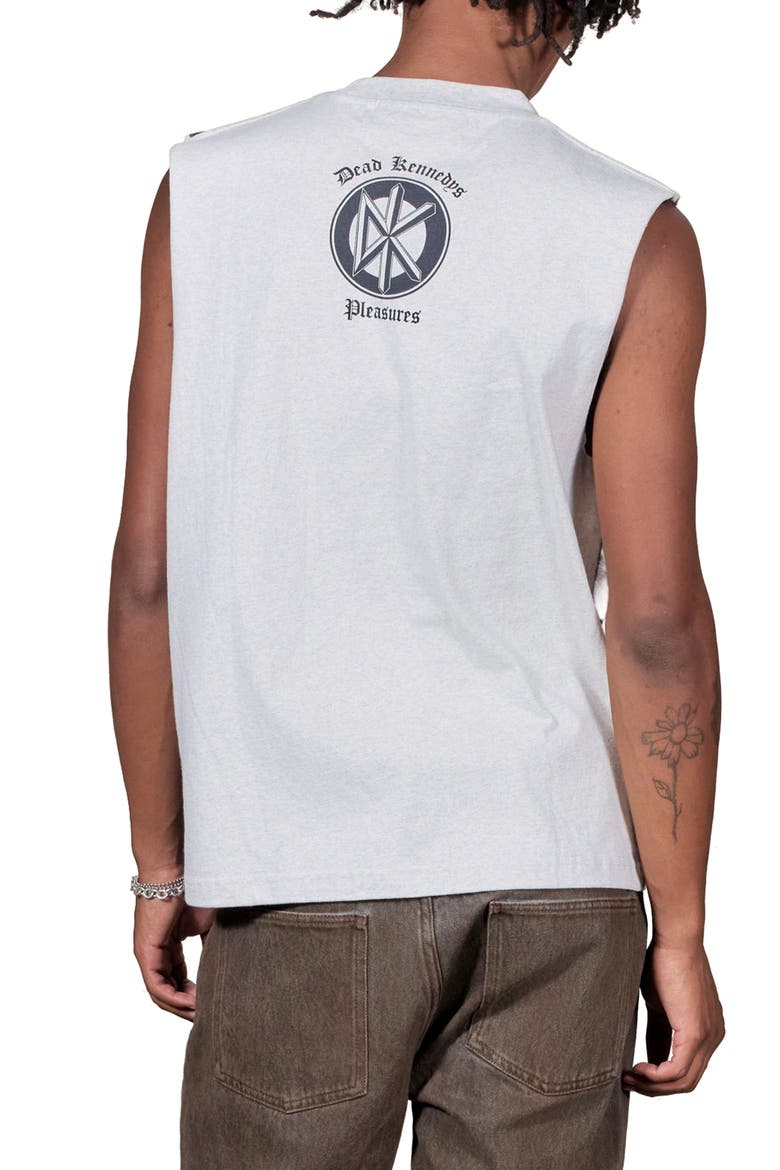 Destroy Cutoff Graphic T-Shirt, Alternate, color, GREY MELANGE