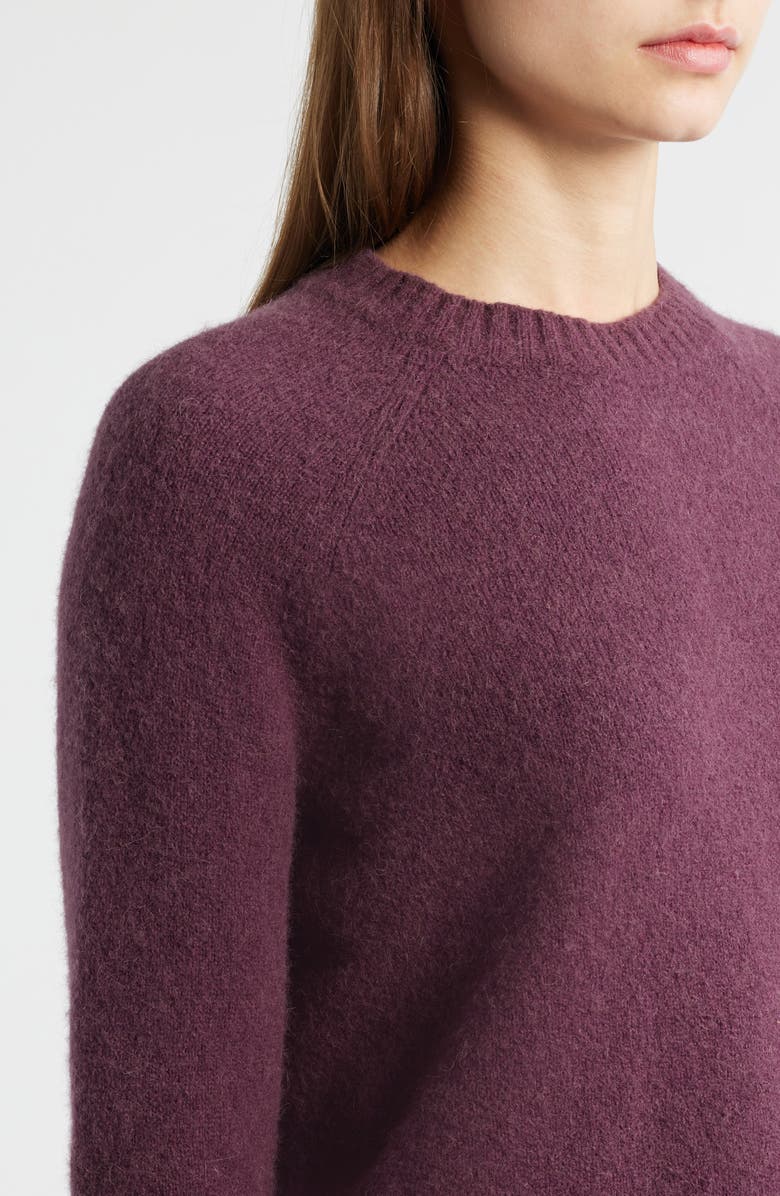 BOSS Fesbian Crewneck Sweater, Alternate, color, Soft Vermillion