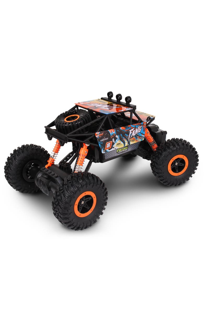 Mean Machines RC Rock Crawler Fang - 116 Scale Battery Operated Radio Control, Alternate, color, Multicolored