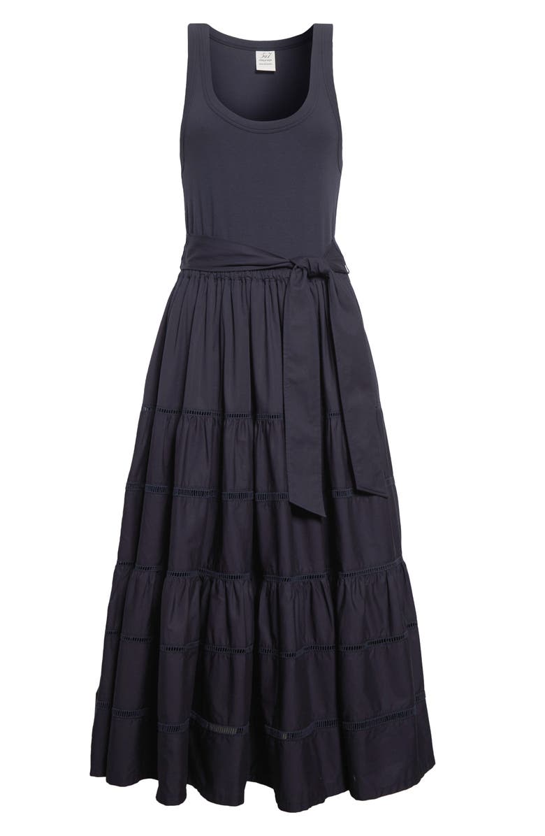 Cinq à Sept Zuri Sleeveless Tiered Maxi Dress, Alternate, color, 