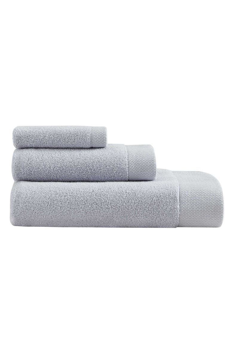 Calvin Klein Entwine 6-Piece Bath Towel Set, Alternate, color, Grey Mist Blue