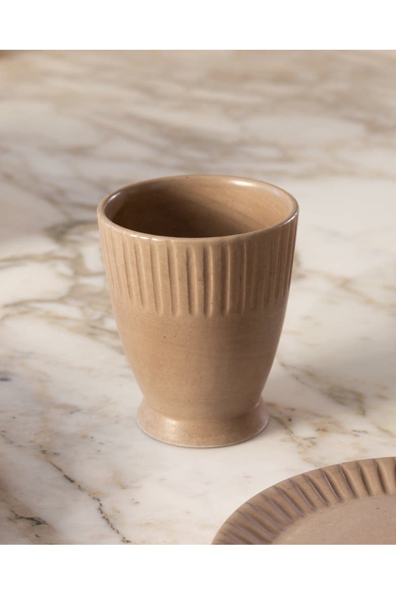 Earth Lines Tumbler, Alternate, color, Brown