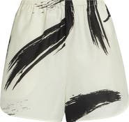 LOULOU DE SAISON Nilo Loose Fit Cotton & Silk Voile Shorts