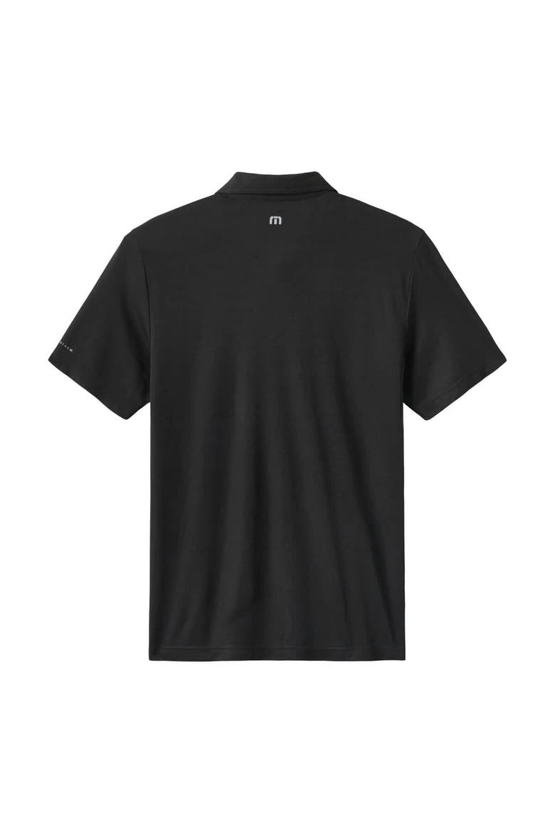 Men's TravisMathew Black Arizona Diamondbacks Playoff Pitch Tri-Blend Polo, Alternate, color, Black