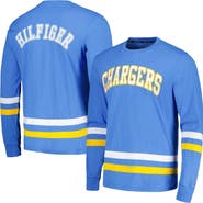 Tommy Hilfiger Men's Tommy Hilfiger Powder Blue/Gold Los Angeles Chargers Nolan Long Sleeve T-Shirt