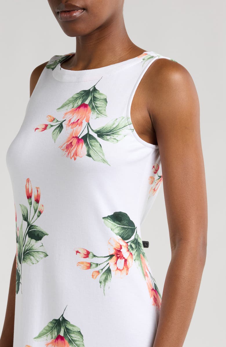 Tommy Bahama Darcy Florentina Print Sleeveless Dress, Alternate, color, White
