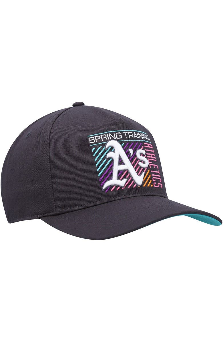 '47 Men's '47 Charcoal Oakland Athletics 2023 Spring Training Reflex Hitch Snapback Hat, Alternate, color, Charcoal