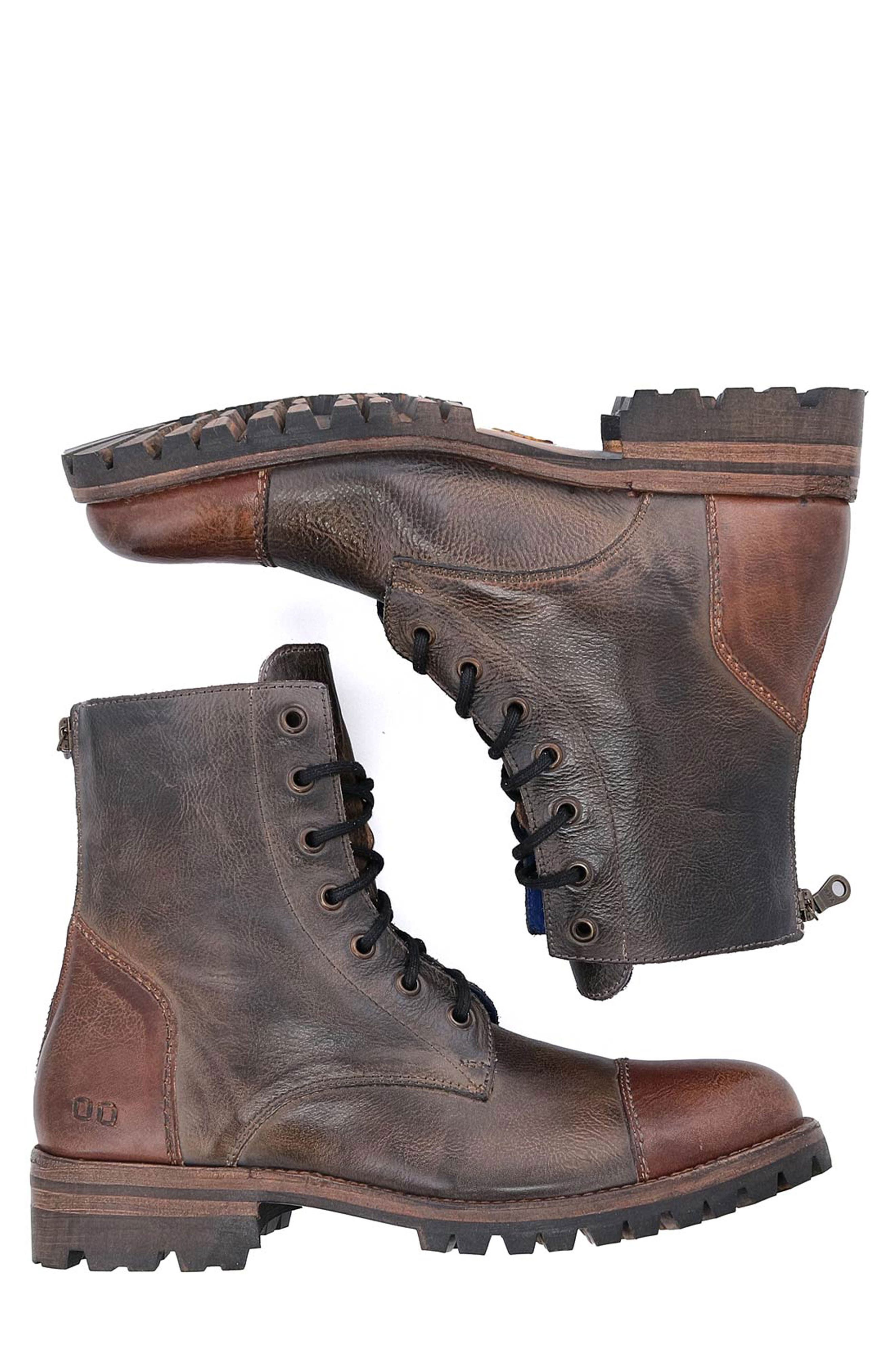 Protege Treck Cap Toe Boot, Alternate, color, TEAK BLACK RUSTIC