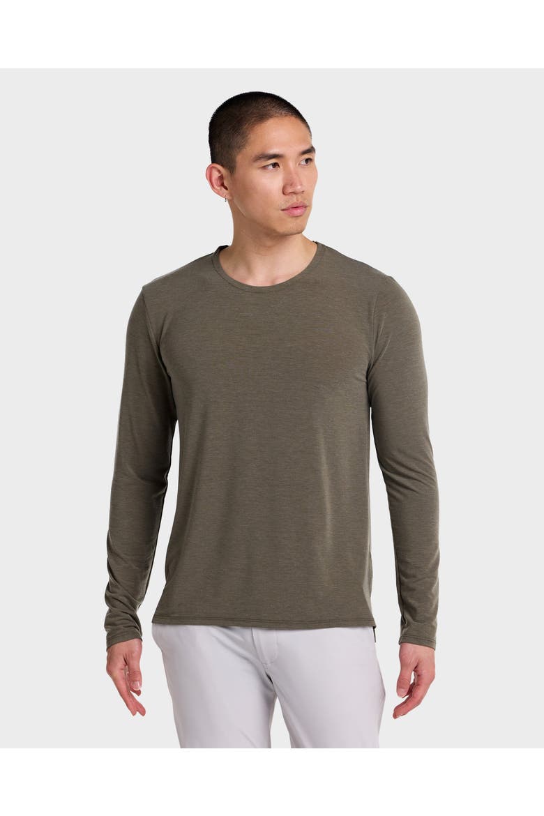 Perfect T-Shirt  Super Soft - Long Sleeve, Main, color, Army Green
