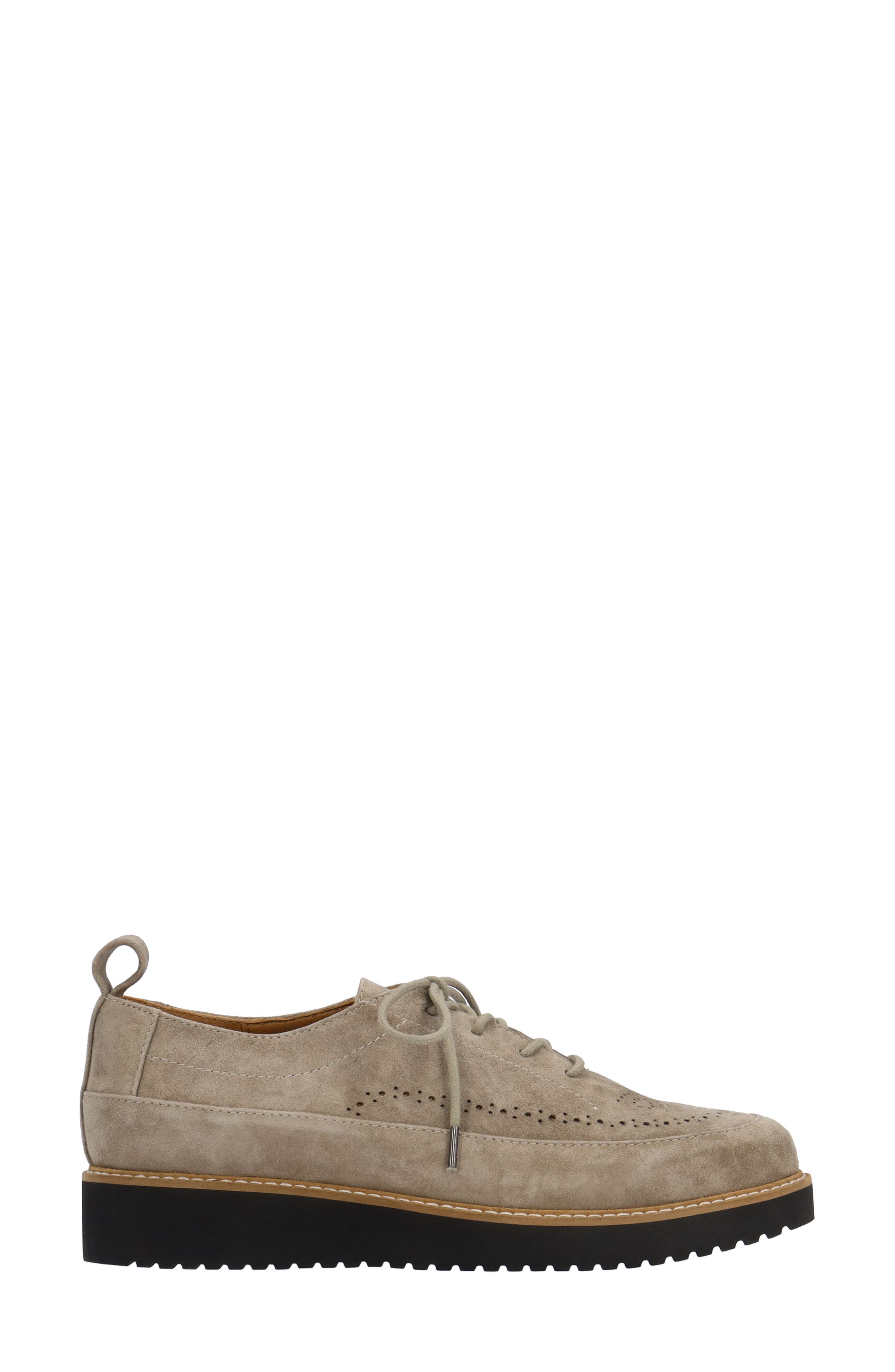 Xindra Derby Sneaker, Alternate, color, DARK TAUPE