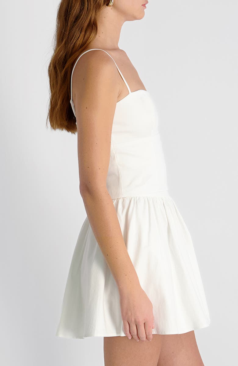 French Connection Stretch Cotton Sateen Camisole, Alternate, color, 10-Summer White