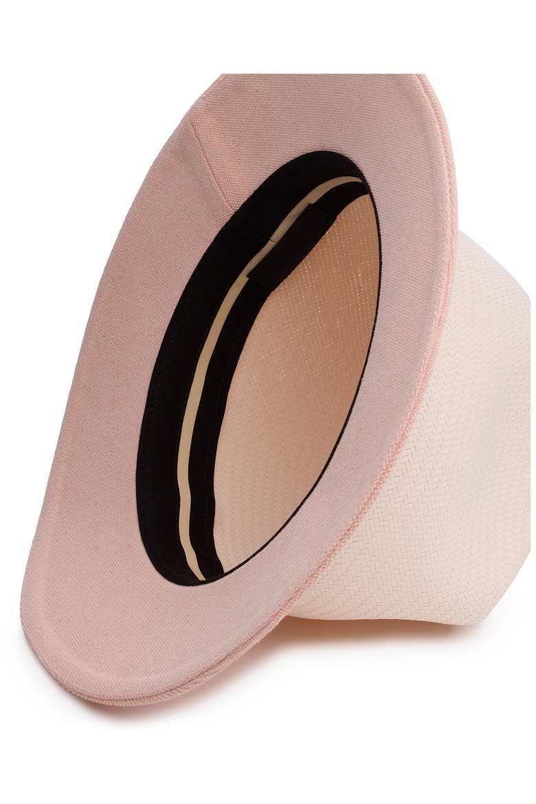 Floppy Playa Canvas Hat, Alternate, color, BLUSH