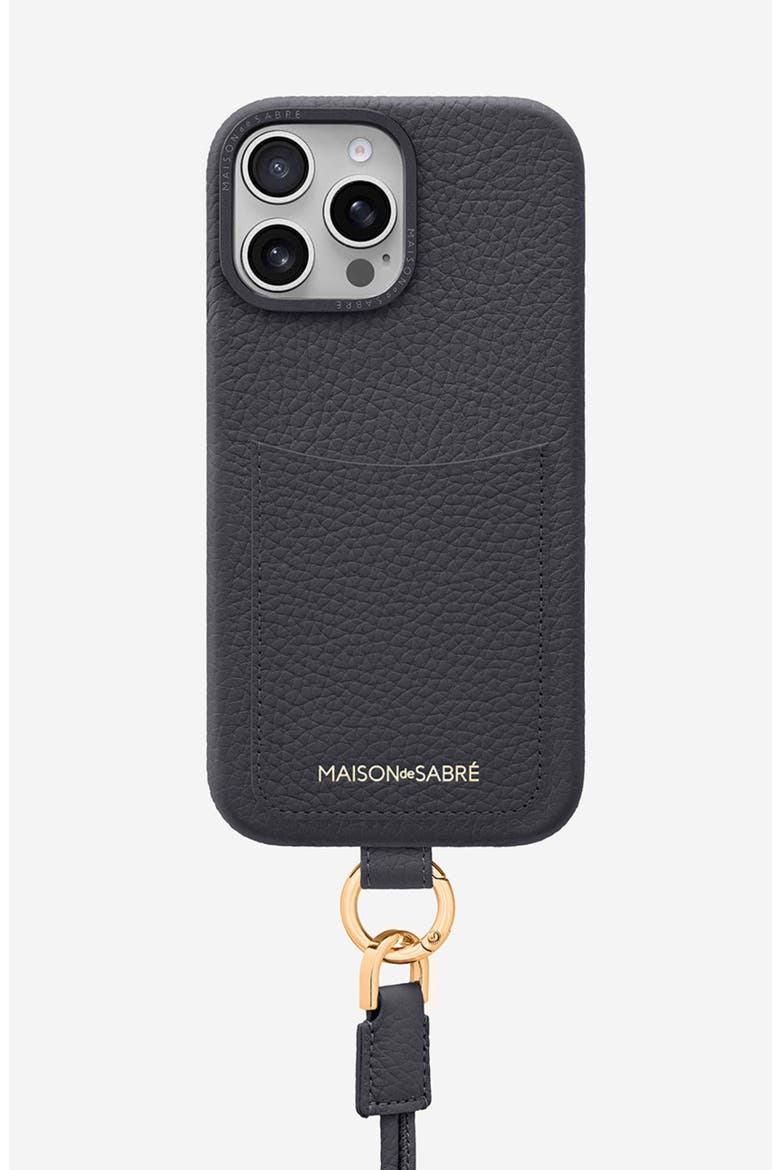 Sling Phone Case iPhone 16 Pro Max, Main, color, Graphite Grey