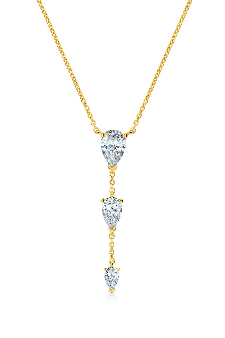 Oppulent Drops Y-Necklace, Main, color, GOLD