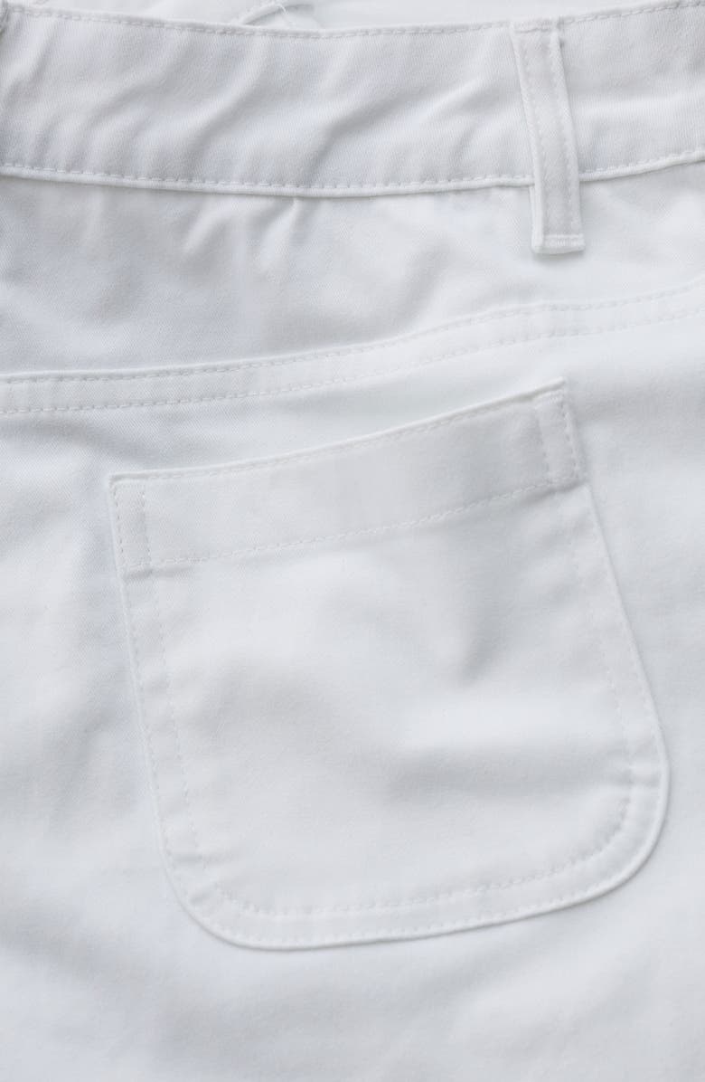 Seasalt Cornwall Albert Quay High Waist Crop Pants, Alternate, color, Chalk