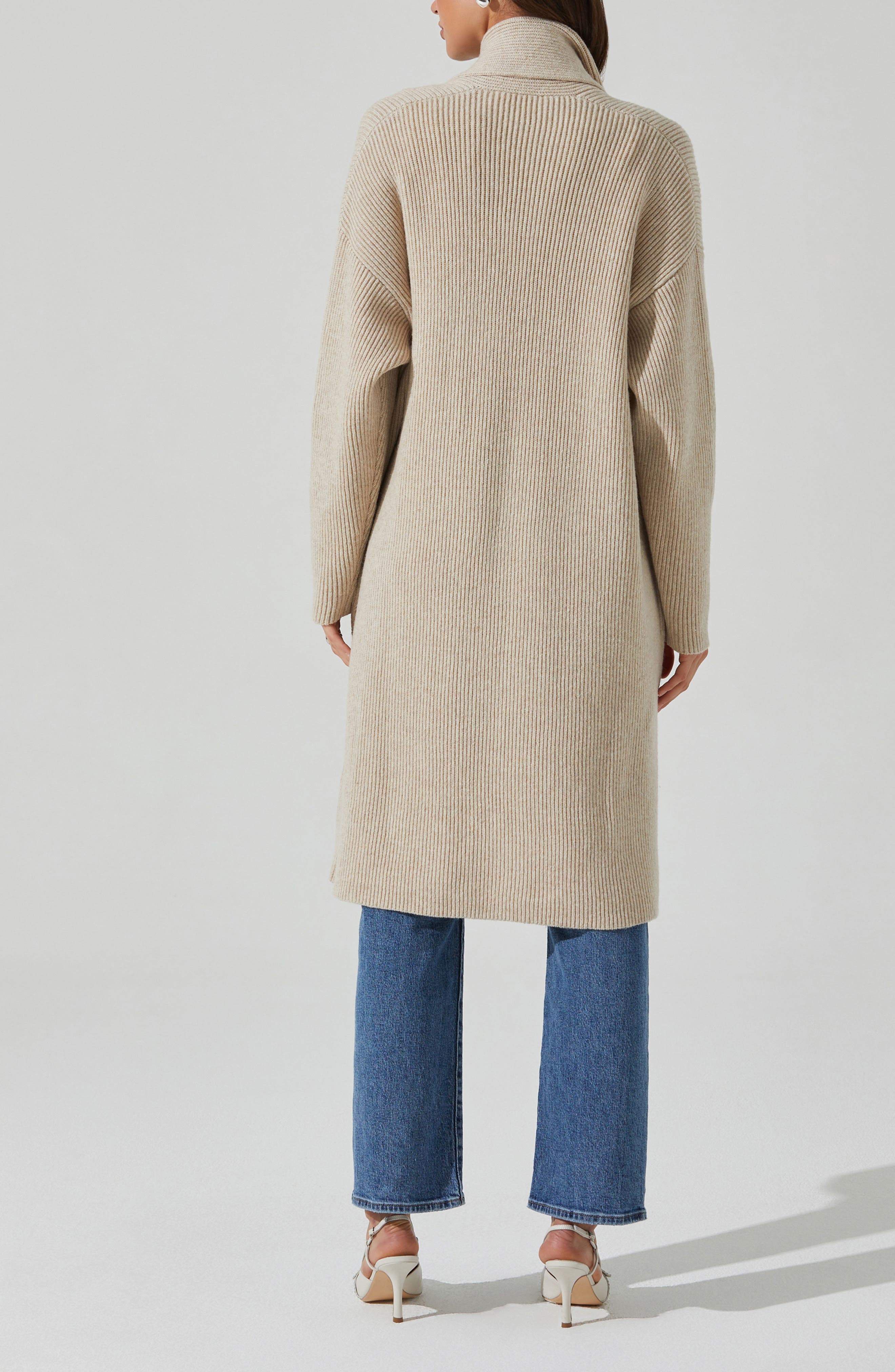 Noemi Scarf Longline Cardigan - image 2