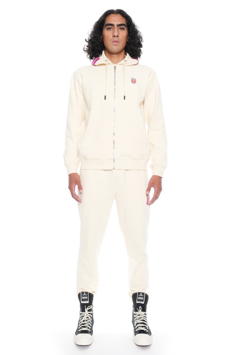 Cult of Individuality Cotton French Terry Sweatpants, Alternate, color, Winter White