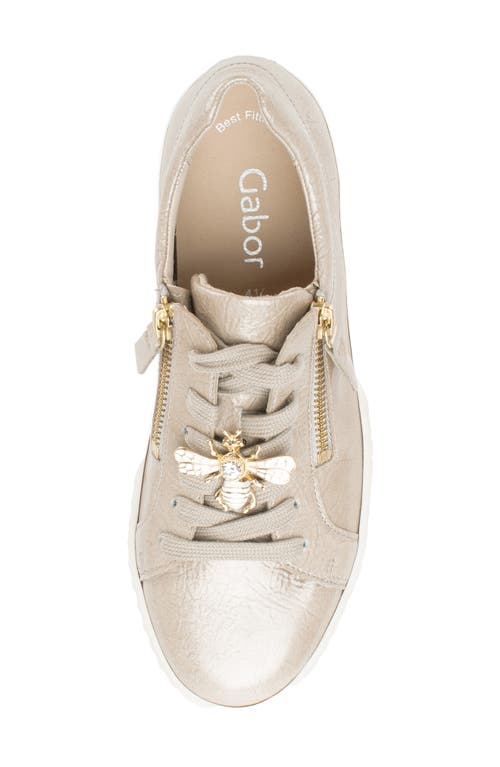 Gabor Platform Sneaker In Neutral