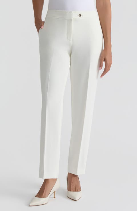 Ava Straight Leg Pants (Regular & Petite)