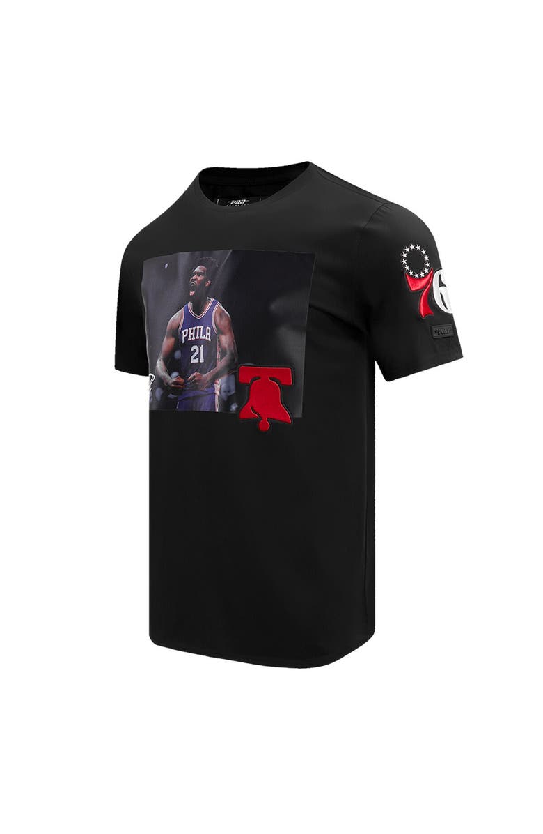 PRO STANDARD Men's Pro Standard Joel Embiid Black Philadelphia 76ers Player Unguardable T-Shirt, Alternate, color, Black