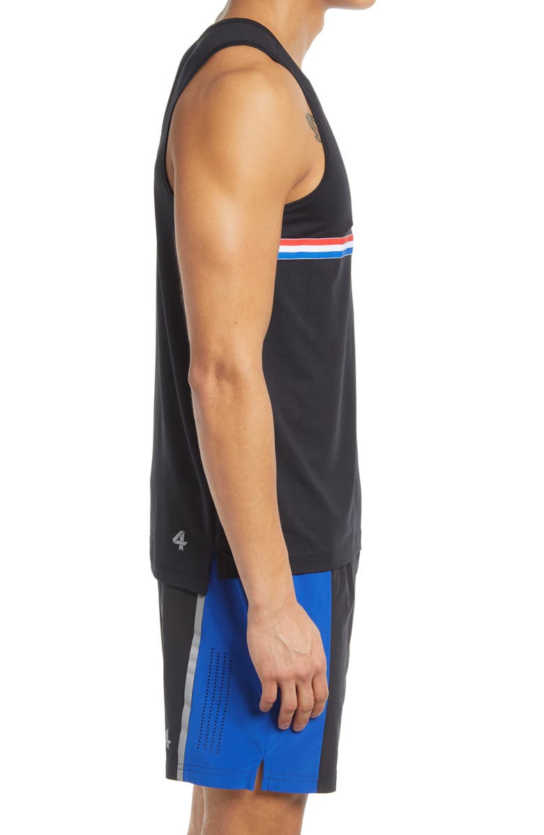 Fourlaps Men's Dash Stretch Tank, Alternate, color, 