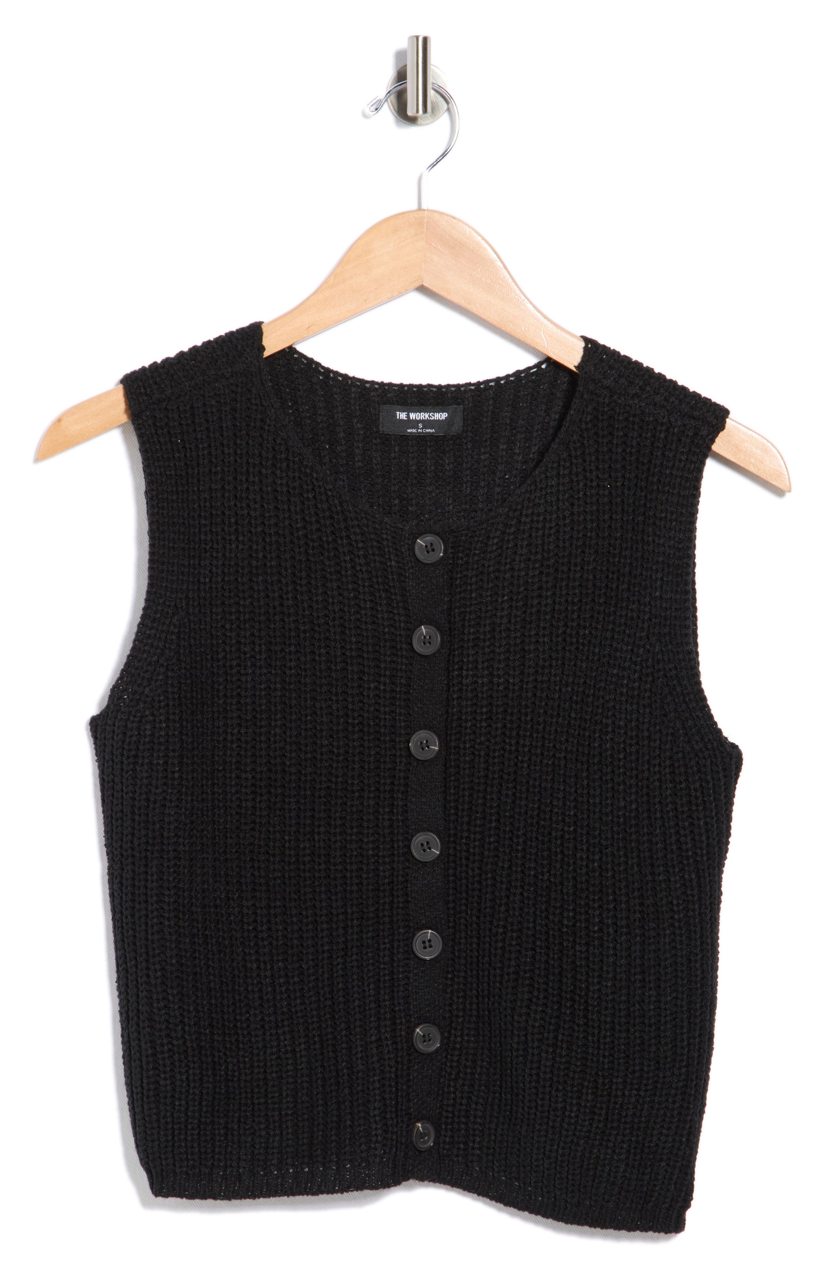 Blu Pepper Button-Up Sweater Tank