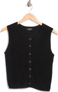 Blu Pepper Button-Up Sweater Tank