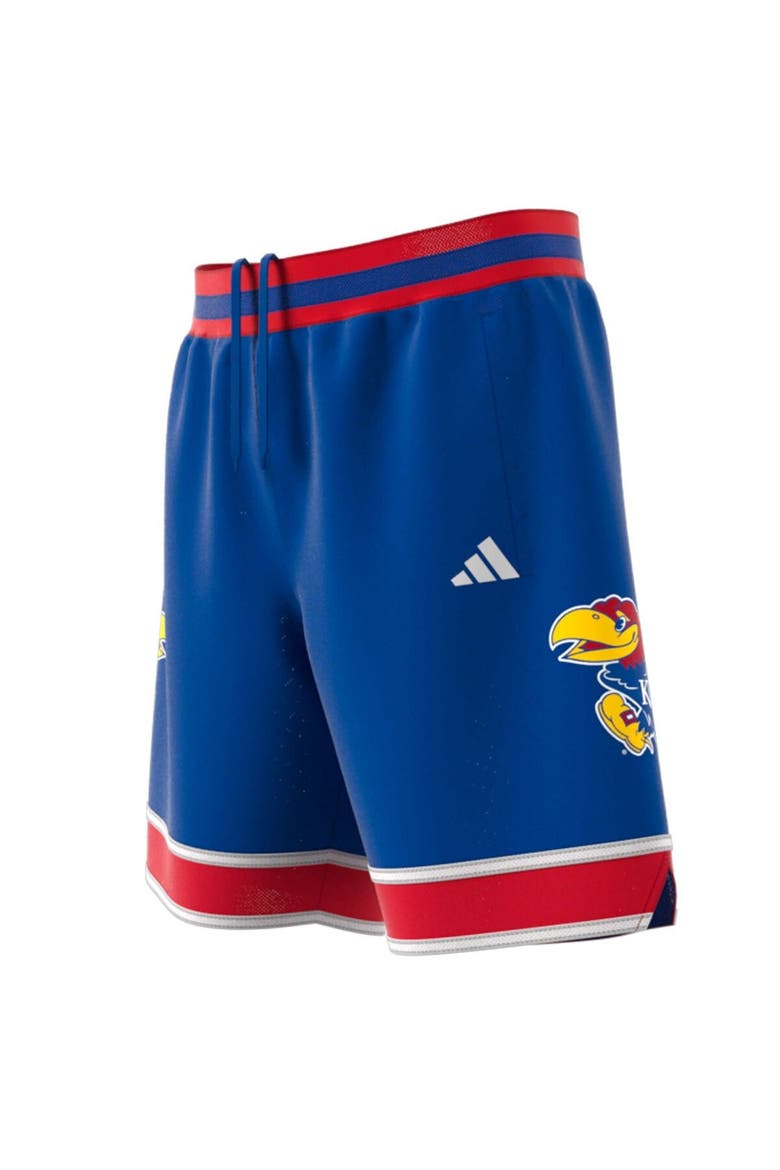 Men's adidas Royal Kansas Jayhawks Swingman Replica Basketball Shorts, Alternate, color, Royal