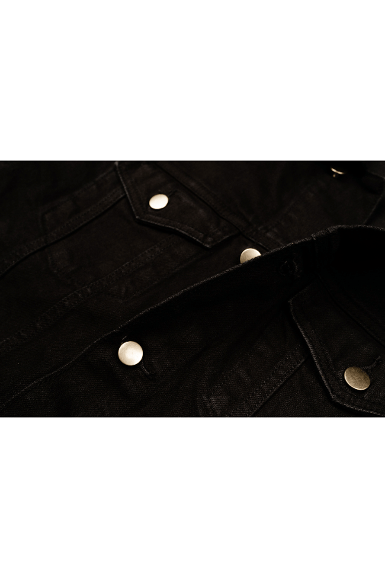 Black Denim Jacket, Alternate, color, Black